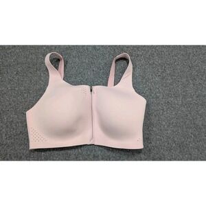 Victoria Secret Bra Women's 38DDD Pink Wireless Zipper Closure